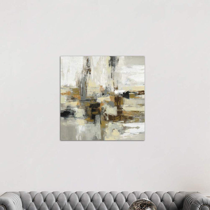 Lava And Steam by Silvia Vassileva - Wrapped Canvas Print, 93.98 cm H x 93.98 cm W x 3.175 cm D