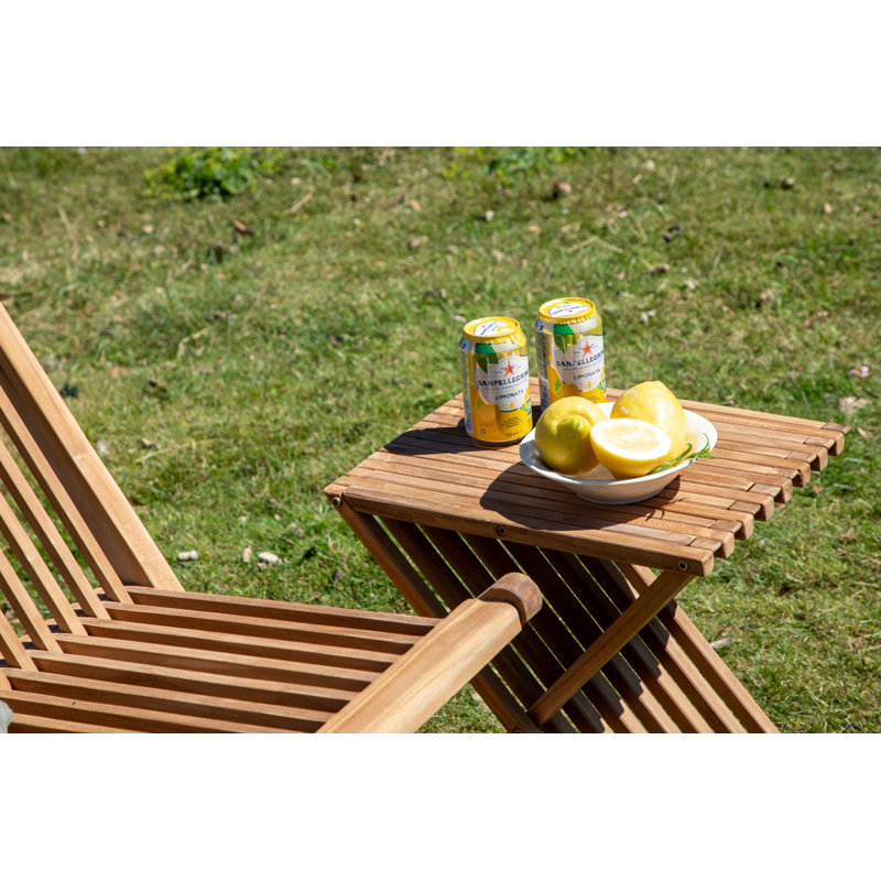 Machcinski Solid Wood Teak Outdoor Bench