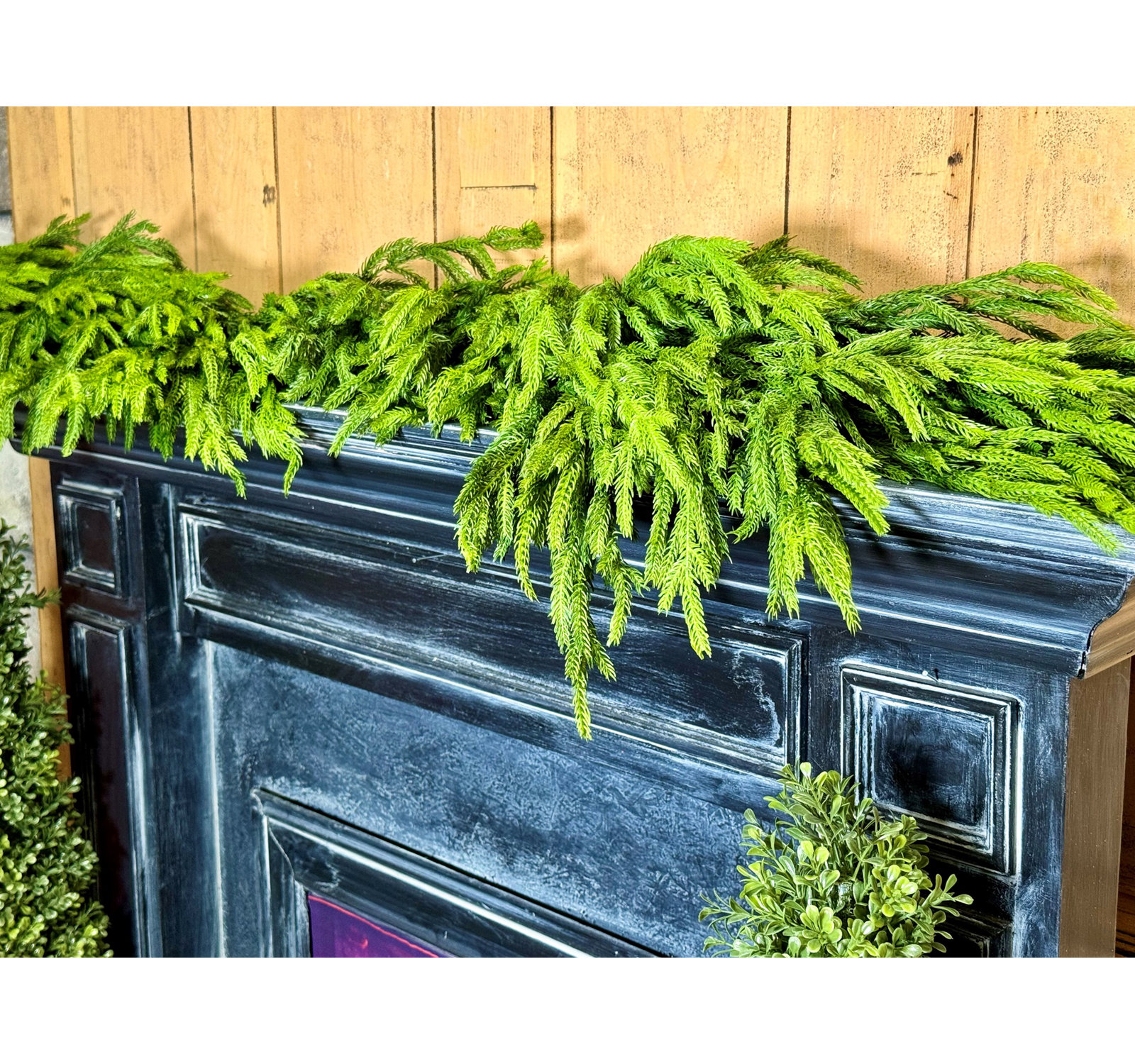 72" Norfolk Pine Christmas Garland