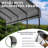 12×20 Heavy Duty Carport,Carport Canopy With Galvanized Steel Roof,Metal Carport With Reinforced Structrure And Base