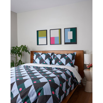 Ensemble de housse de couette en coton brossé Sweet Dreams