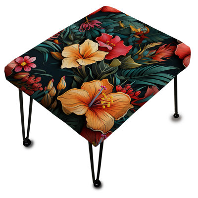 Essence tropicale Motif tropical - Repose-pieds rectangulaire Tropical