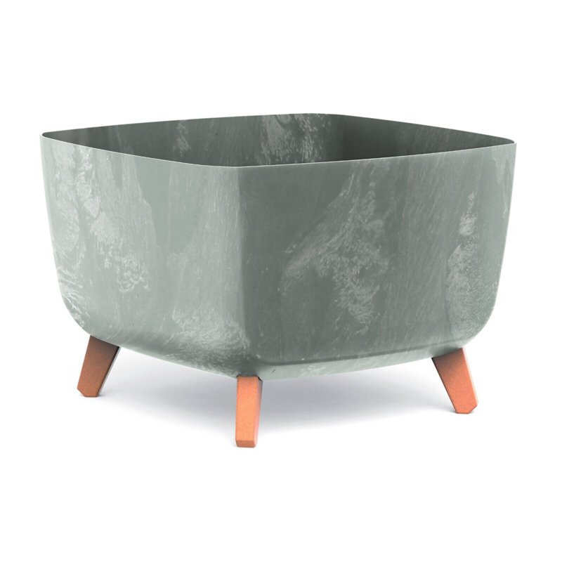 Darold Pot Planter, Dark Grey