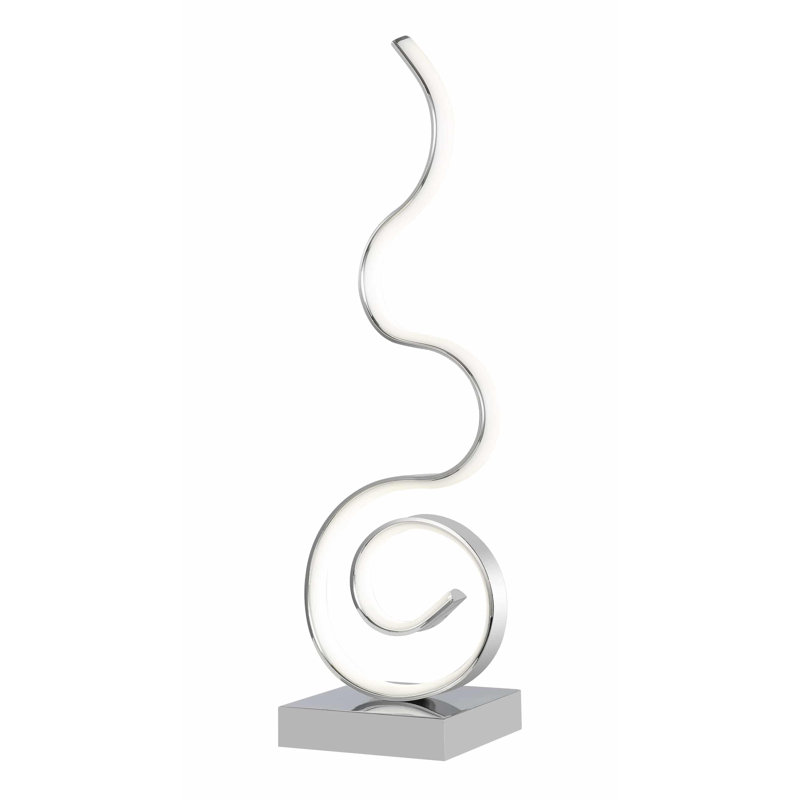 Hurain 32" LED Novelty Table Lamp with Dimmer Remote Control