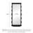Medieval-Style Rectangular Wave-Shaped Frame Full-Length Mirror-118735305-118735306