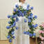  Rotin de fleurs artificielles en soie