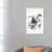 Swan In Black And White by Cornel Vlad - Wrapped Canvas Painting-1049852289
