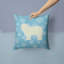 Coussin intérieur/extérieur en flocons d’hiver-32011245