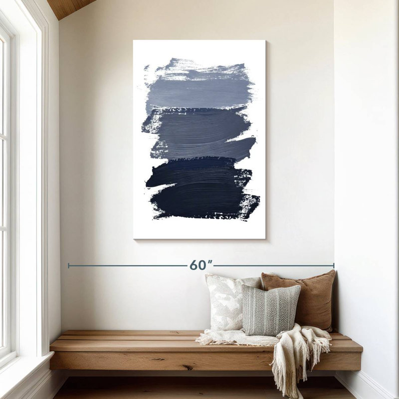 Avery Blue Paint, 45" H x 30" W