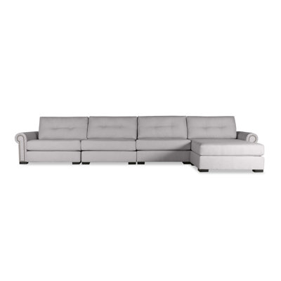 Mosely Upholstered 166 " Revolution Performance Fabrics® L-Shaped Sofa & Chaise