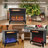Ebern Designs 23.9 " W Electric Fireplace