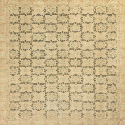 Tapis décoratif multicolore à motif abstrait