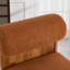 Fauteuil d'appoint large rembourré avec structure en bois massif-768514736