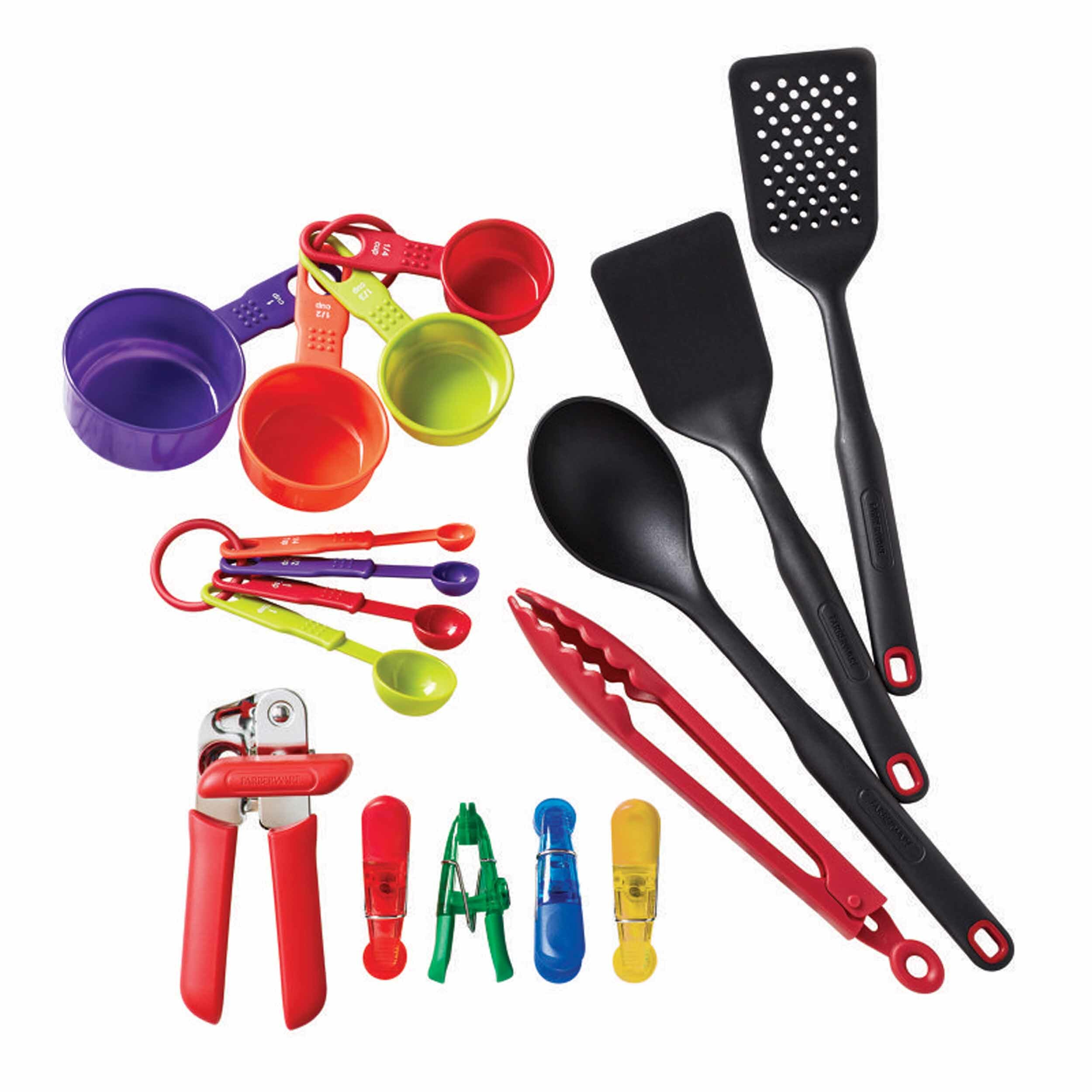 MegaChef Mulit-Color Silicone Cooking Utensils (Set of 12)