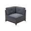 Canapé modulaire en chenille de 104 po avec repose-pieds Daniccy-75532702