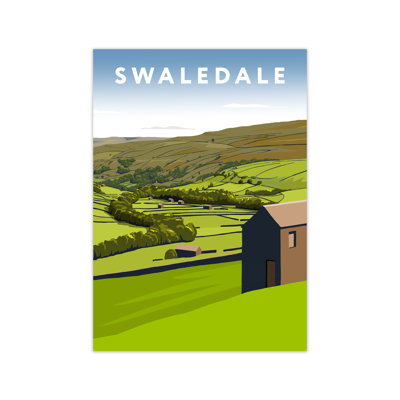 Swaledale Yorkshire Moors by Richard O'Neill - Print