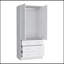 Armoire Ramey, chambre à coucher, blanc-1607221997