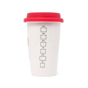 Thumbs Up Ceramic Travel Mug