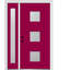 Porte d'entrée en acier pré-installée en verre Spotlight-29605864-29605865-29605871