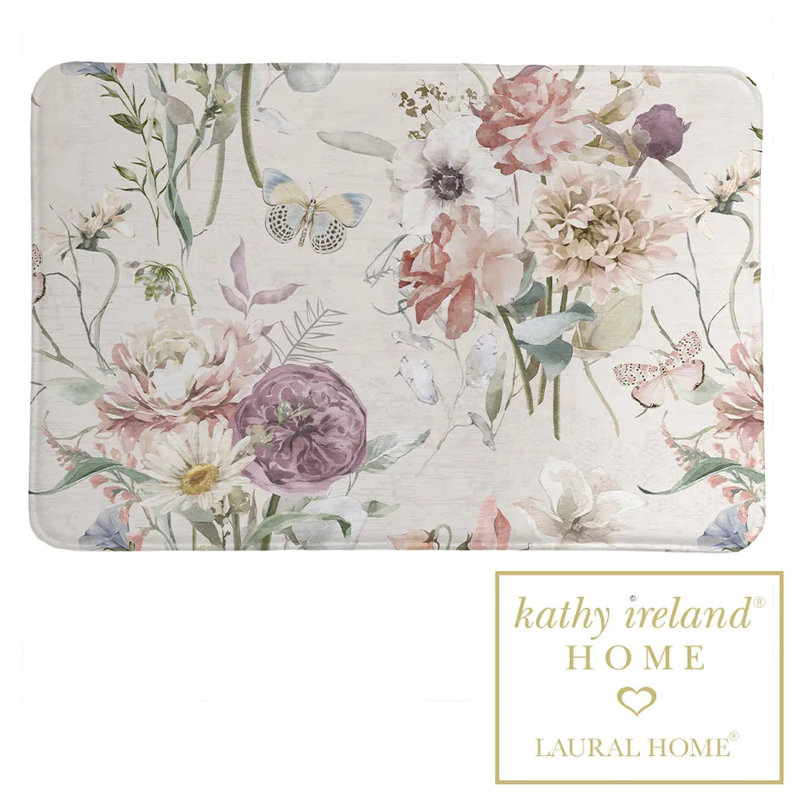 Tapis en mousse viscoélastique dispersée kathy ireland® par Laural Home