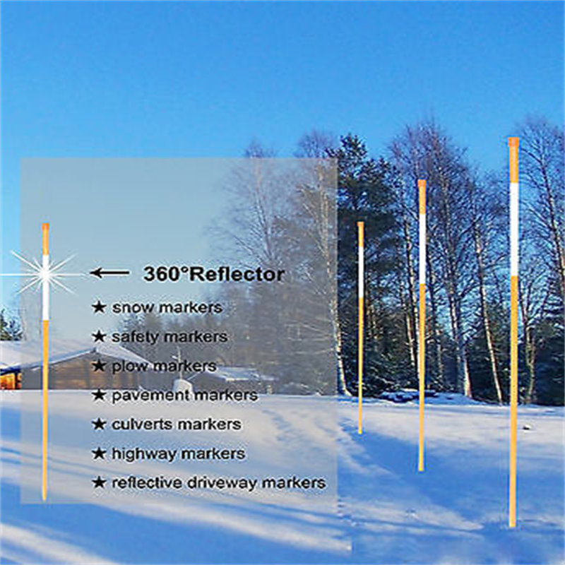 11'' H x 11'' W Composite Fencing, Orange/White