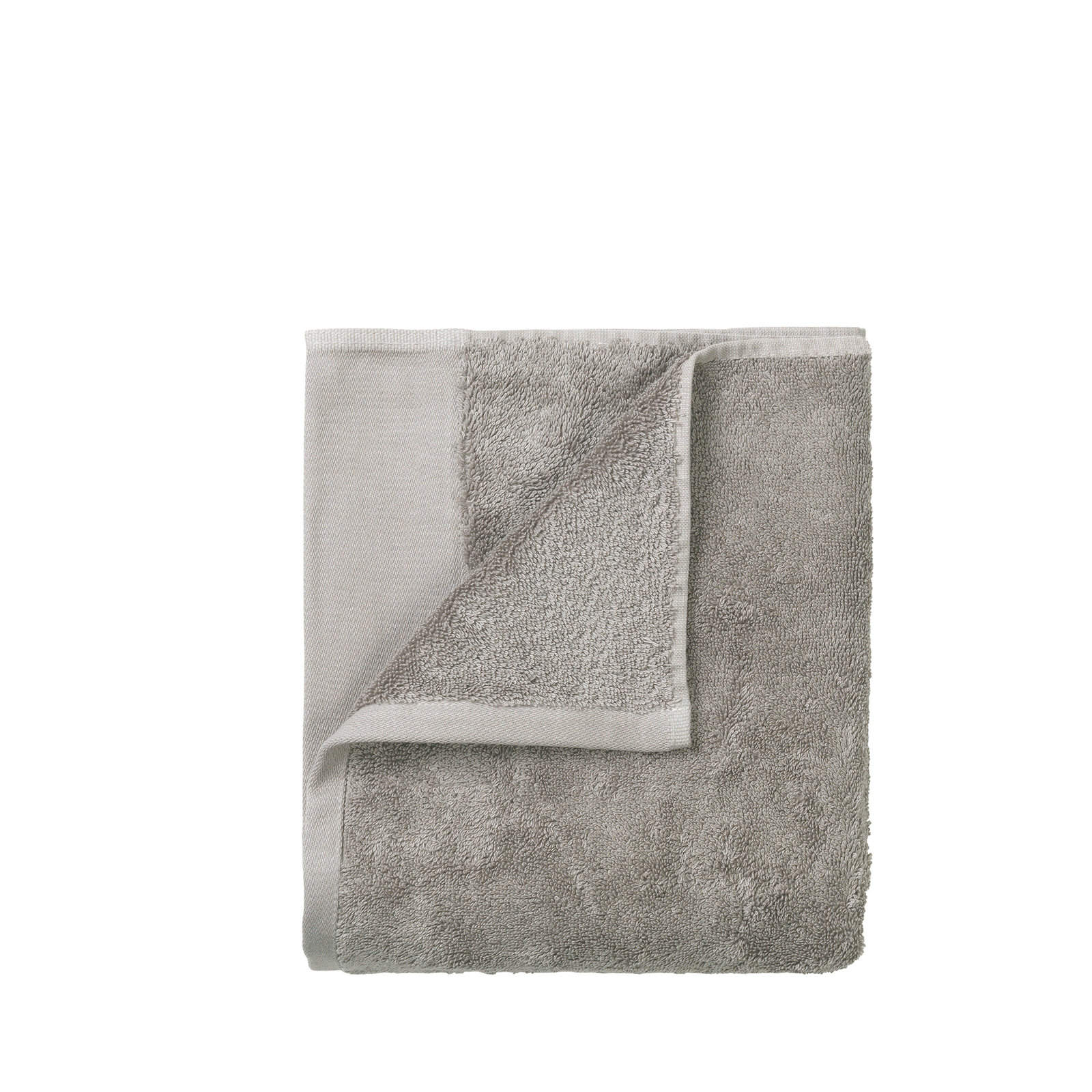 RIVA 100% Organic Cotton Washcloth Towel Set, Satellite Taupe