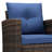 7 - Person Patio Conversation Set with Cushions-1856017336