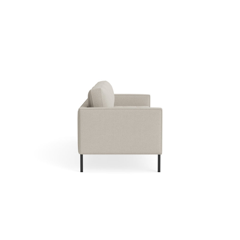 MTO - Paramount Sofa Metal Legs, 32" H x 95" W x 34" D, Kelso Sand