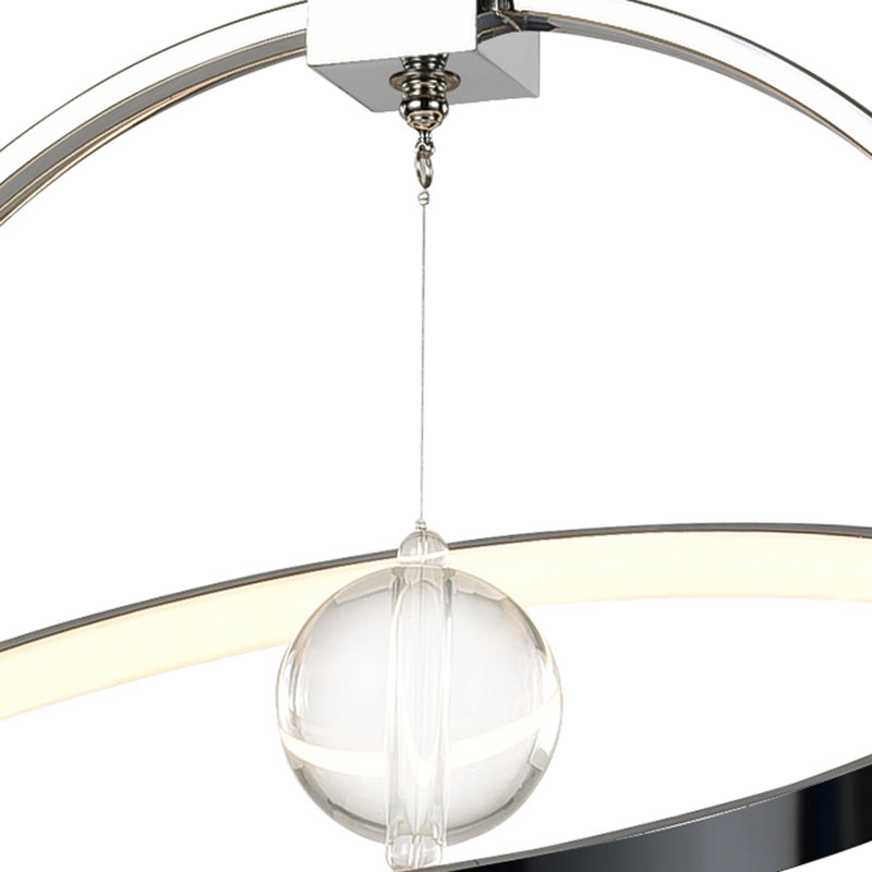 Luminaire suspendu sphère 1 lumière Lasheila