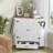 Dog Feeding Station With 2 Bowls - Corner Storage Cabinet For Medium/small Dogs With Food Storage, 4 Hooks, Innovative Hidden Drawer, And Adjustable Panel
