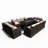Wicker 12 - Person Patio Conversation Set with Cushions