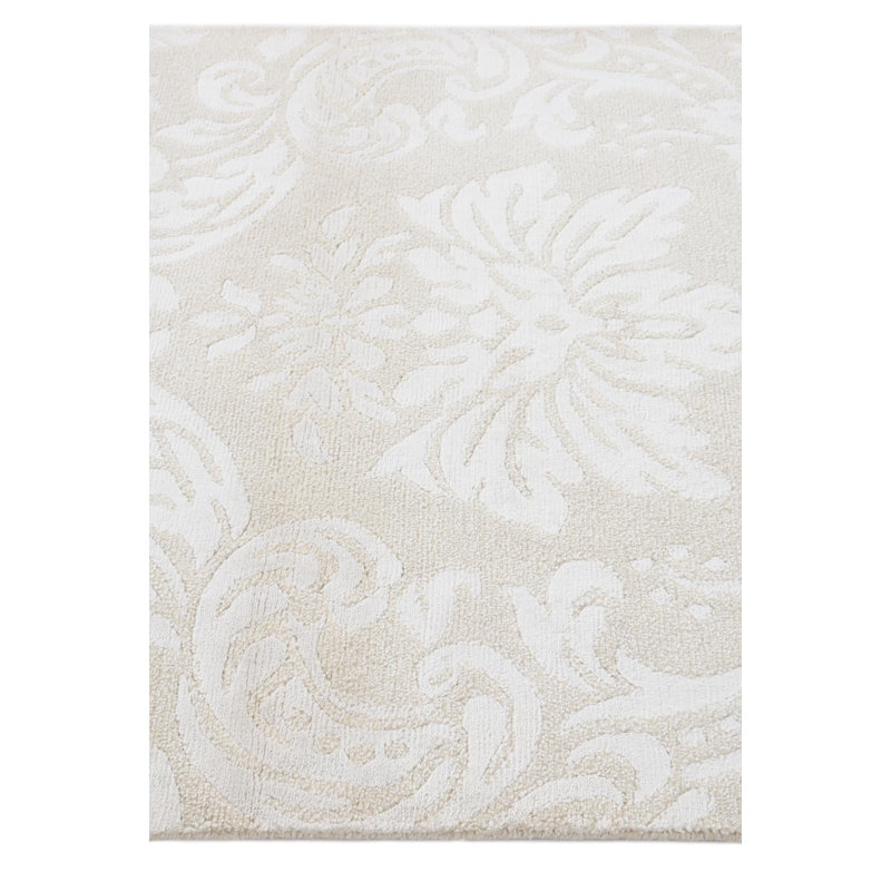 Tapis de couloir ivoire