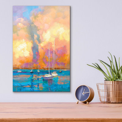 «Evening on the Bay» par Kasia Bruniany - impression sans cadre