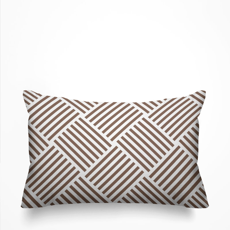 Housse et insert de coussin d'extérieur Langley, Taupe