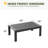 Outdoor Aluminum Coffee Table-106035349