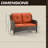 Parinka 49'' Wide Straight Wicker Loveseat with Cushions-1018923871