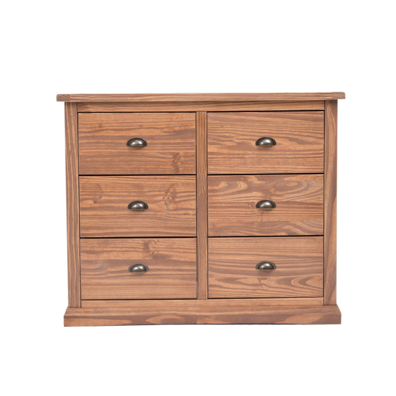 Duell 110cm W 6 - Drawer Chest of Drawers