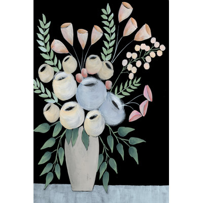 Rosada Floral II by Regina Moore - Wrapped Canvas Painting