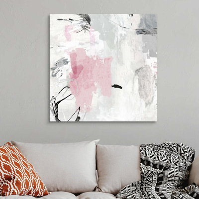 Gray Pink II - Painting on Canvas