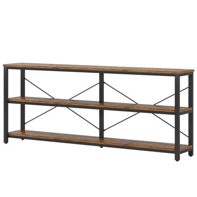 Console Table,3-Tier Hall Storage Shelf,Sofa Table