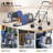 Foldable Pet Stroller with Double Detachable Carriers, Folding Dog Cat Jogger Stroller with Tether-95924707
