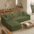 Piece No Assembly Required Upholstery Cloud Sofa with Pillow-1926120922