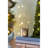 Iron Lanterns W/Glass - Set of 6 - Gray