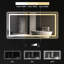 Miroir de commode illuminé sans cadre-1639248407