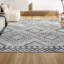 Tapis crème / gris Amir Moroccan Beni Souk-1392546629