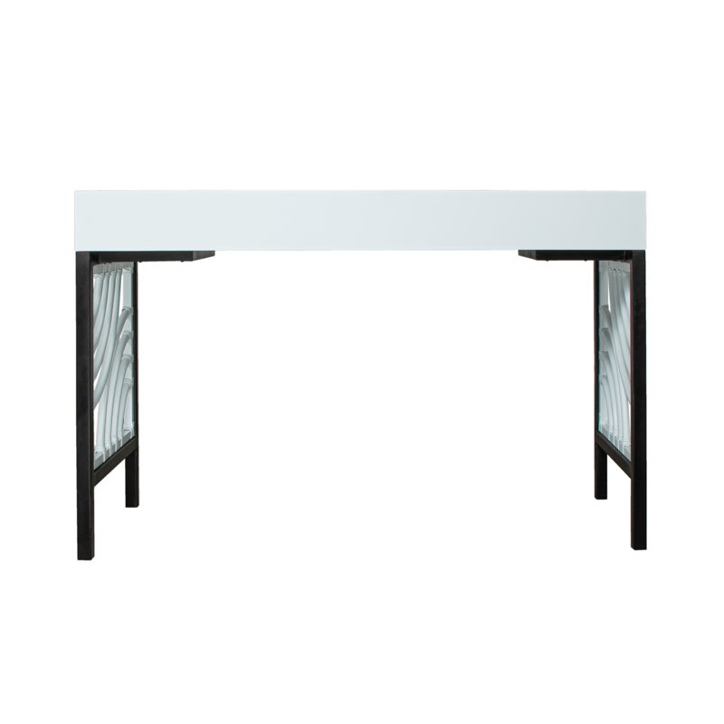 Swirl Writing Desk, Blue