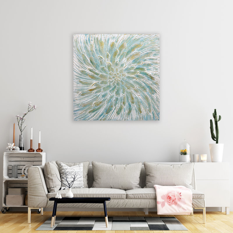 Impression sur toile tendue, H 40 po x l 40 po x P 1,5 po