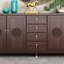 Buffet en bois massif de style chinois
