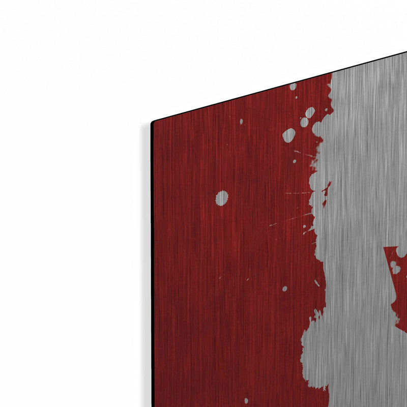 'Canada' Metal Wall Art, 24" H x 36" W