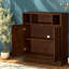 Buffets et buffets spacieux, rangement en MDF noyer pour la cuisine
